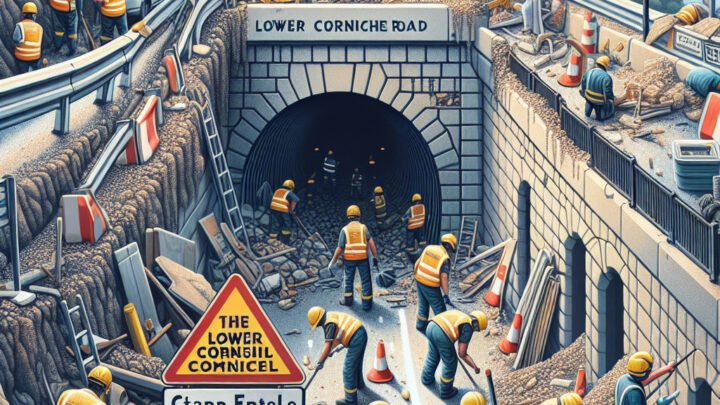 La basse corniche de nouveau accessible après un éboulement au tunnel Cap Estel