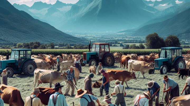 Les agriculteurs se mobilisent dans les Alpes-Maritimes