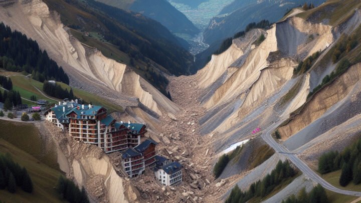 Les Alpes-Maritimes paralysées par un glissement de terrain : deux stations de ski inaccessibles