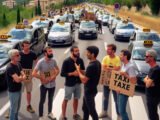 Manifestation des chauffeurs de taxi et ralentissement du trafic dans le Var