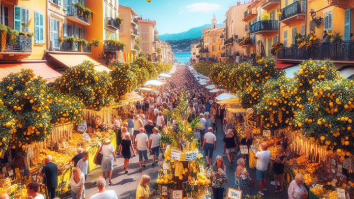 Plongée au coeur de la Fête du citron à Menton, un festival incontournable de la Côte d’Azur