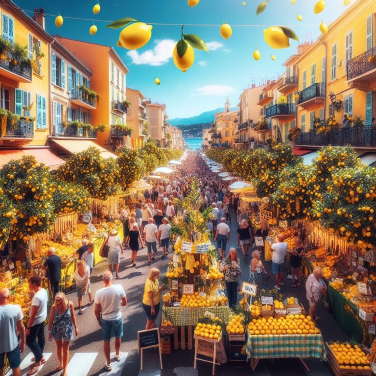 Plongée au coeur de la Fête du citron à Menton, un festival incontournable de la Côte d’Azur