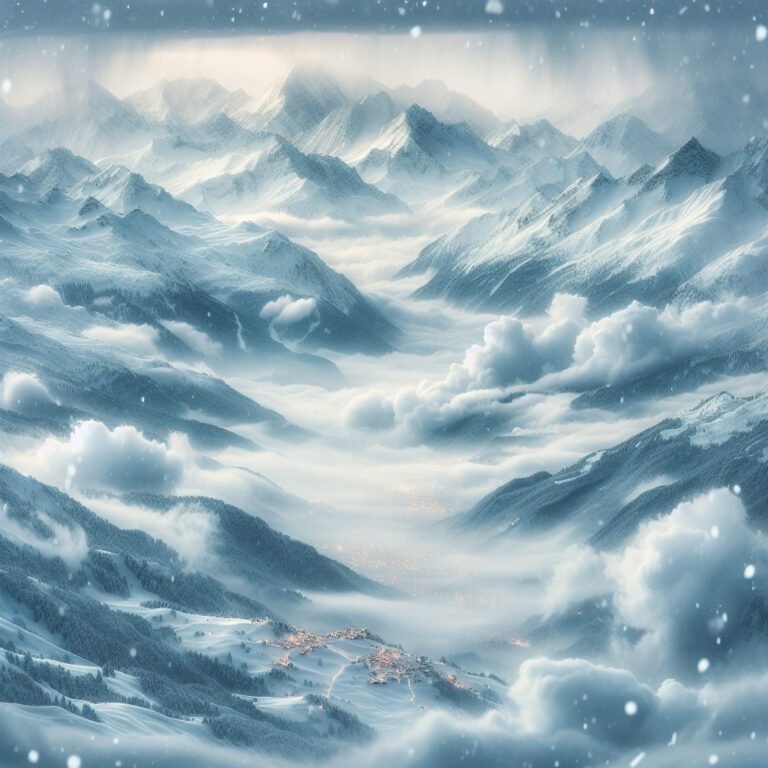 Prévisions de fortes chutes de neige dans les Alpes-Maritimes et les Alpes du Sud