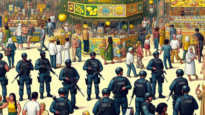 Sécurité maximale pour la célébration du festival du citron