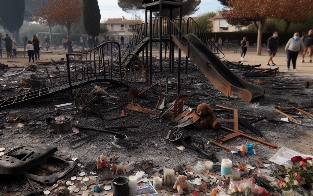Tragédie au parc Kalliste à Marseille : un enfant perd la vie dans un incendie Tragédie au parc Kalliste à Marseille : un enfant perd la vie dans un incendie