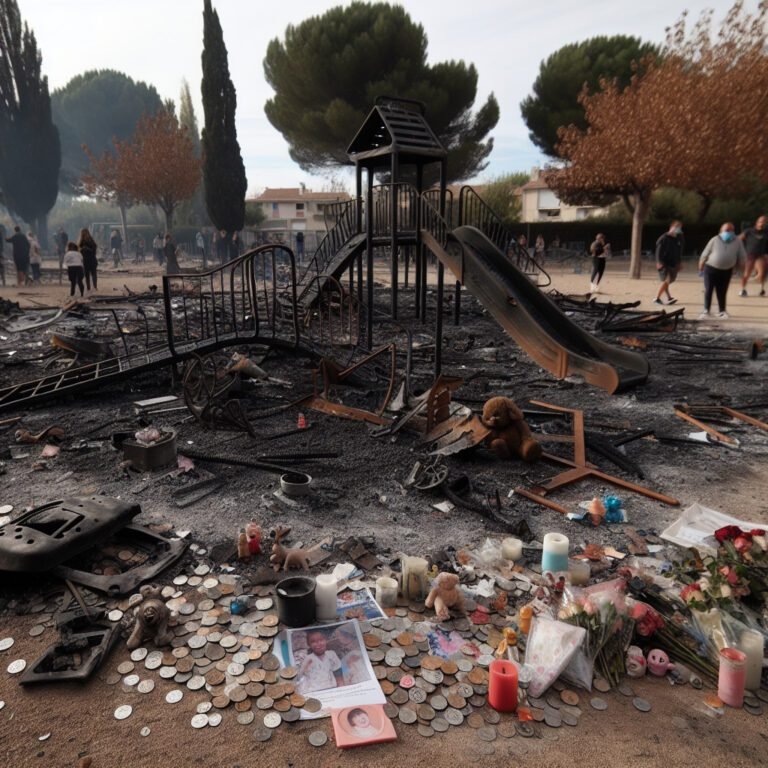 Tragédie au parc Kalliste à Marseille : un enfant perd la vie dans un incendie
