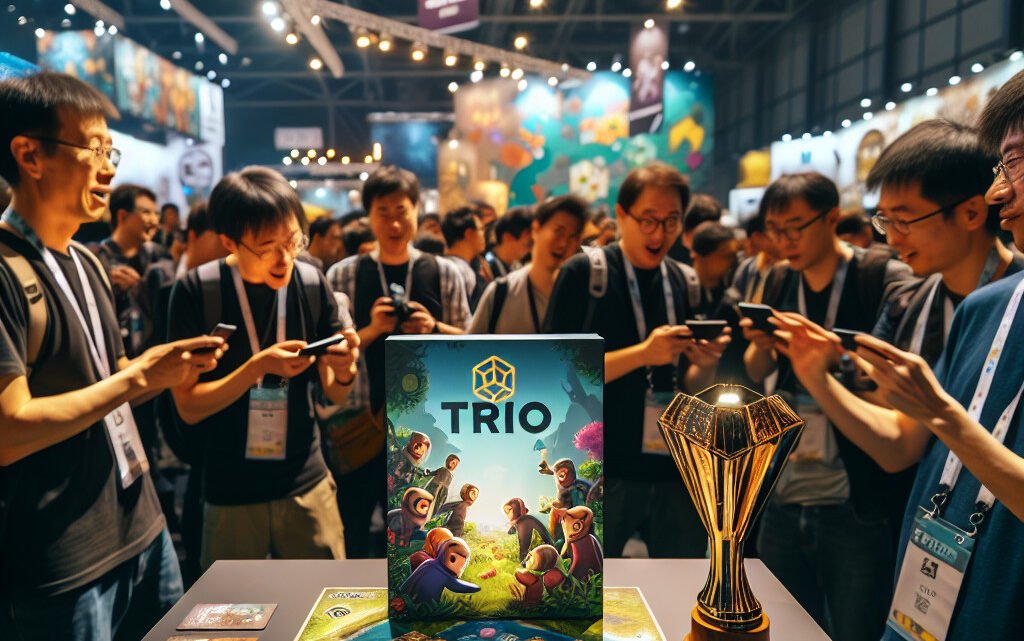 « Trio » remporte le prix du meilleur jeu au festival international des Jeux « Trio » remporte le prix du meilleur jeu au festival international des Jeux