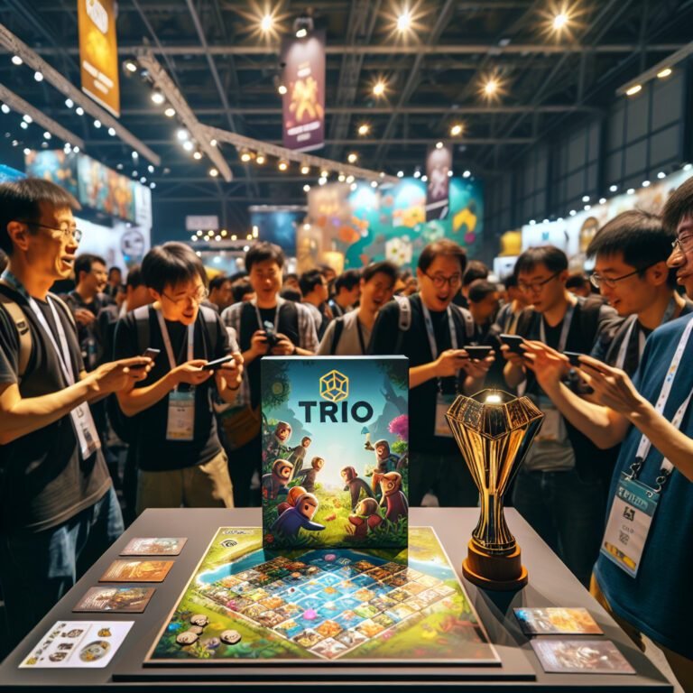 « Trio » remporte le prix du meilleur jeu au festival international des Jeux