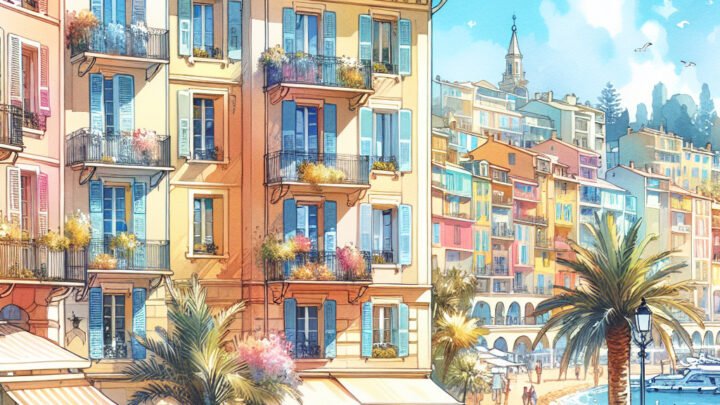 Une journée ensoleillée se profile à Menton, avec des températures de 15°C au rendez-vous