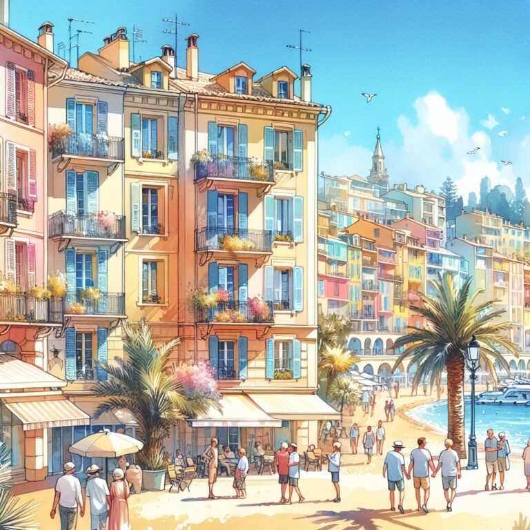 Une journée ensoleillée se profile à Menton, avec des températures de 15°C au rendez-vous