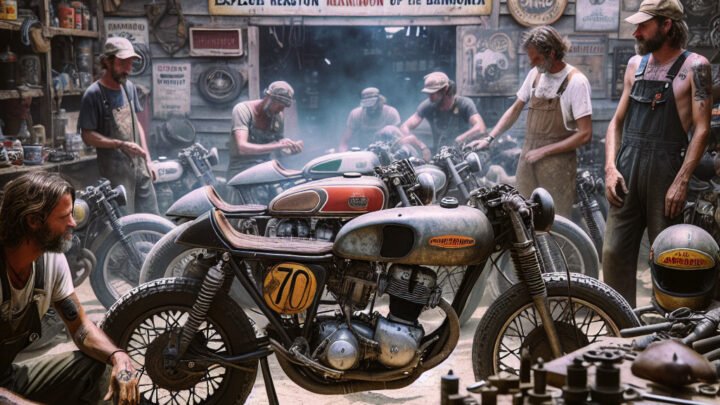 Découvrez la passion des motos de légende de la Team Daytona 70 à Barjols