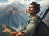 Exploration en parapente de l'Himalaya par un habitant de Digne