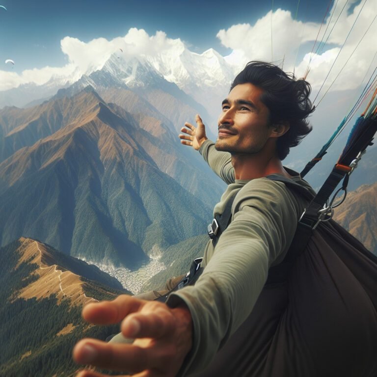 Exploration en parapente de l&rsquo;Himalaya par un habitant de Digne