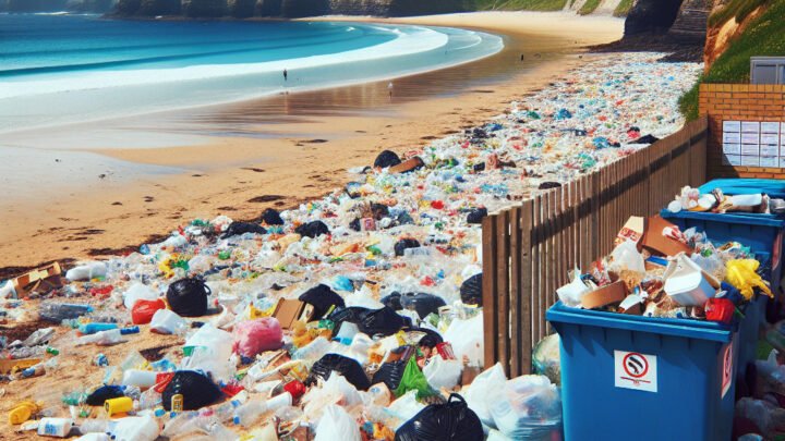 « La plage polluée qui porte un nom bizarre : Epluchures beach »