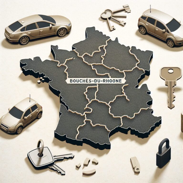 Les Bouches-du-Rhône en tête des départements les plus touchés par les vols de voitures