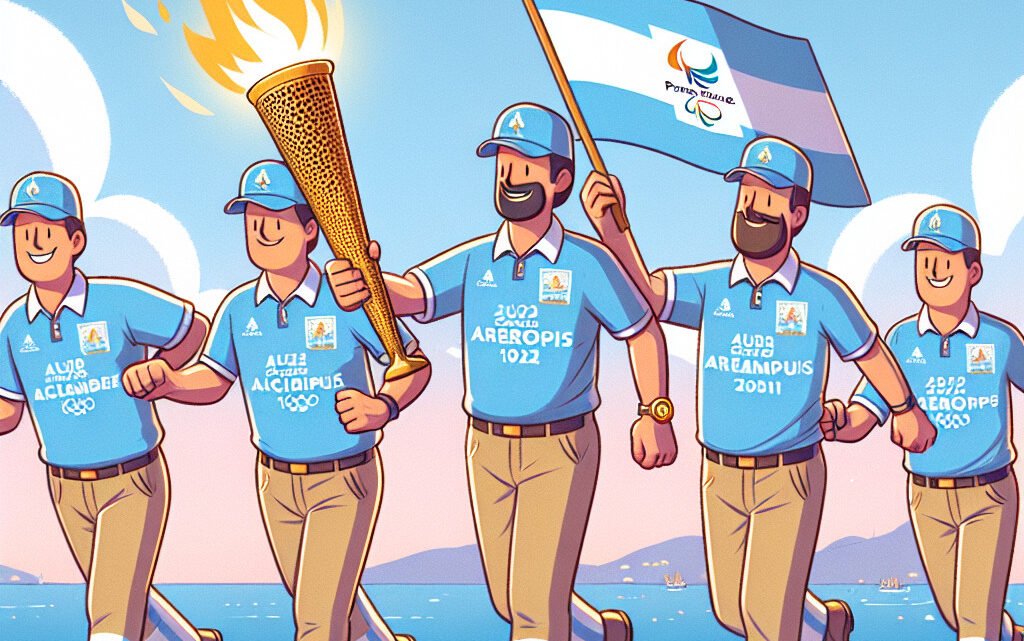 Les fières représentantes azuréennes de la Flamme Paralympique Les fières représentantes azuréennes de la Flamme Paralympique