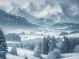 Neige abondante dans les Alpes du Sud