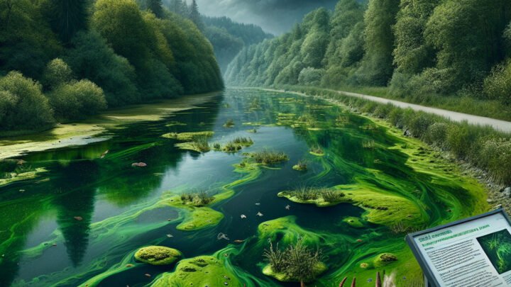 Présence d’une cyanobactérie dans la rivière de l’Arc : une menace pour l’environnement