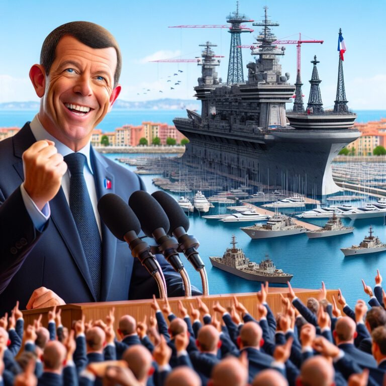 Promesse de 9 milliards d’euros du ministre des Armées pour la modernisation de la base navale de Toulon
