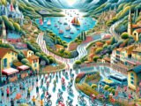 Résumé en images de la première étape du Tour des Alpes-Maritimes 2024 : de Levens à Antibes.