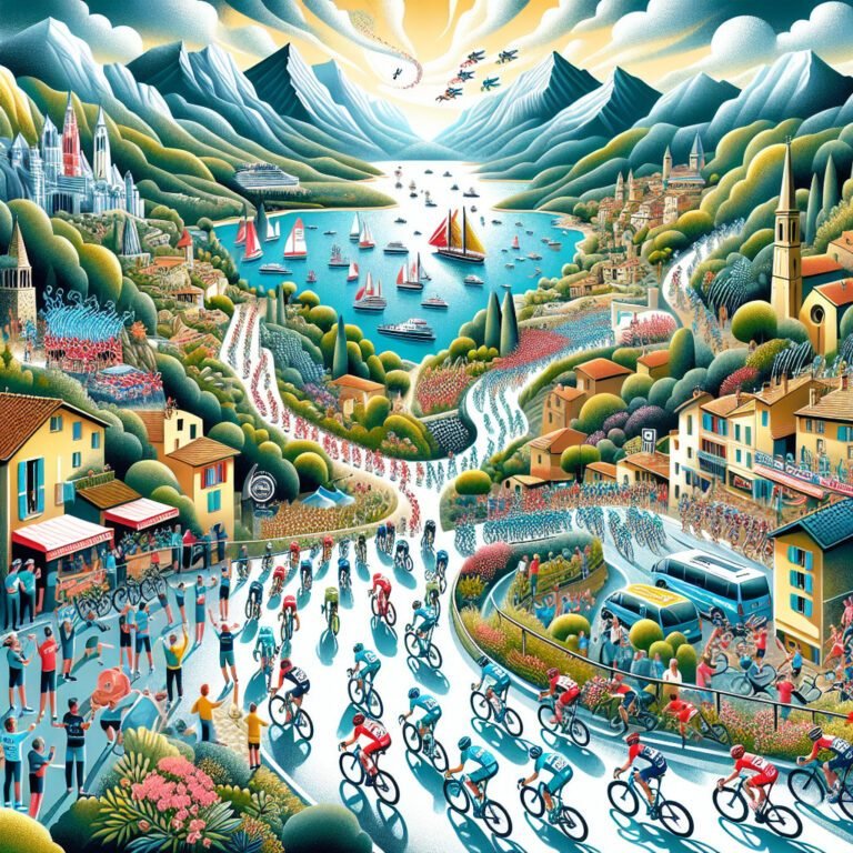 Résumé en images de la première étape du Tour des Alpes-Maritimes 2024 : de Levens à Antibes.