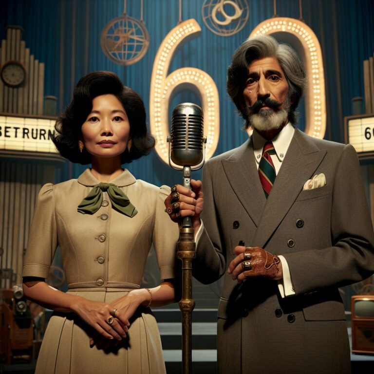 Retour en plateau de Sophie Devat et Jean-Marc Michel pour célébrer les 60 ans du premier journal télévisé
