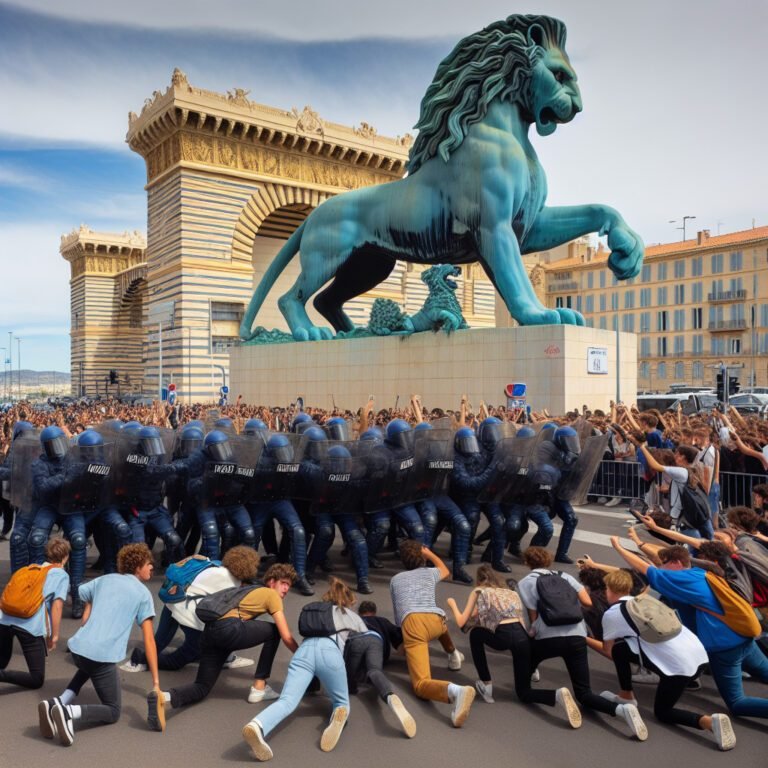 Sécurité remise en question par les étudiants de la Porte d’Aix à Marseille