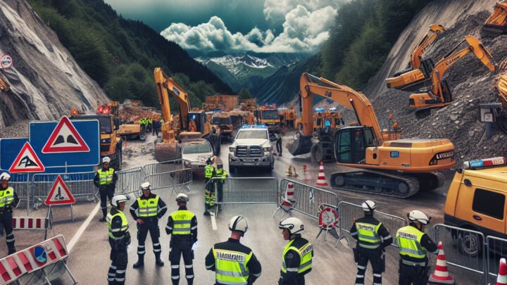 Sécurité renforcée dans les Alpes-Maritimes suite aux intempéries et risque d’éboulements