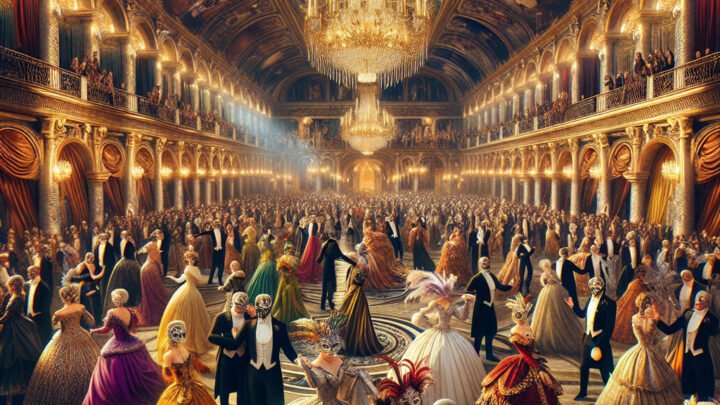 Un bal Veglione pré-carnavalesque à Nice en 2024