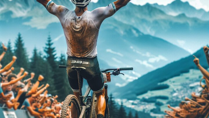 Victoire de Benoît Cosnefroy lors de la deuxième étape du Tour des Alpes-Maritimes