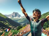 Victoire d'Ethan Vernon lors de la première étape du Tour des Alpes-Maritimes 2024
