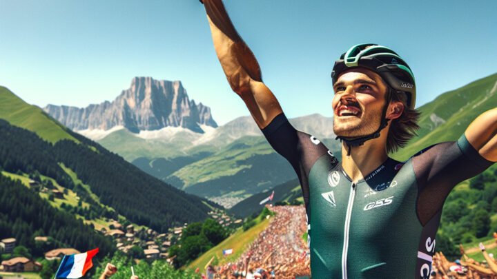 Victoire d’Ethan Vernon lors de la première étape du Tour des Alpes-Maritimes 2024