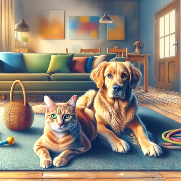 Astuce pour réussir la cohabitation entre un chat et un chien
