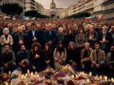 Commémoration un an après le drame de la rue de Tivoli à Marseille