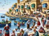 De tradition, les habitants de Marsaxlokk se tournent vers la mer de Méditerranée