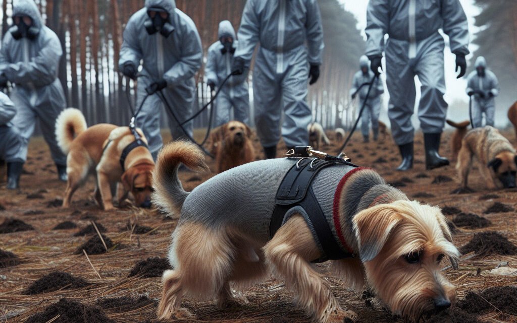 Découverte du petit Emile : des chiens spécialistes en restes humains sont mobilisés Découverte du petit Emile : des chiens spécialistes en restes humains sont mobilisés