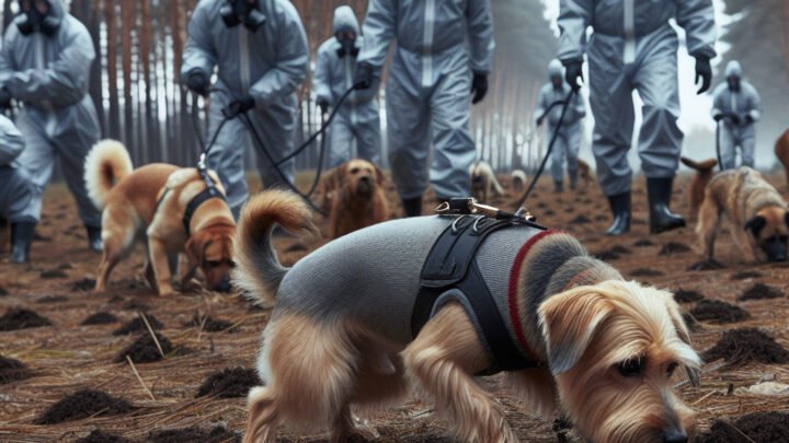 Découverte du petit Emile : des chiens spécialistes en restes humains sont mobilisés