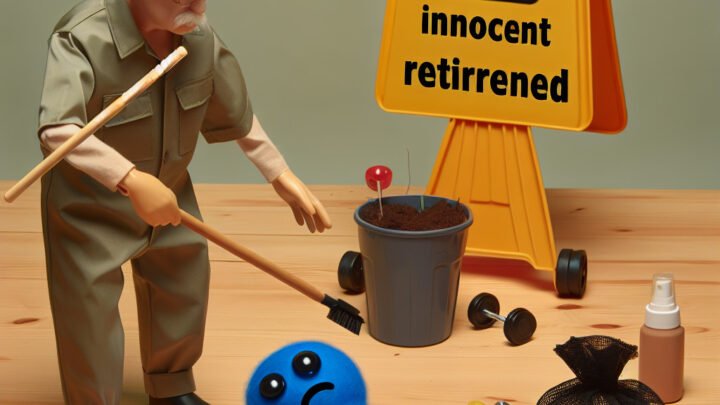 d’erreur lors d’une opération de nettoyage, le retraité innocentement pris pour cible
