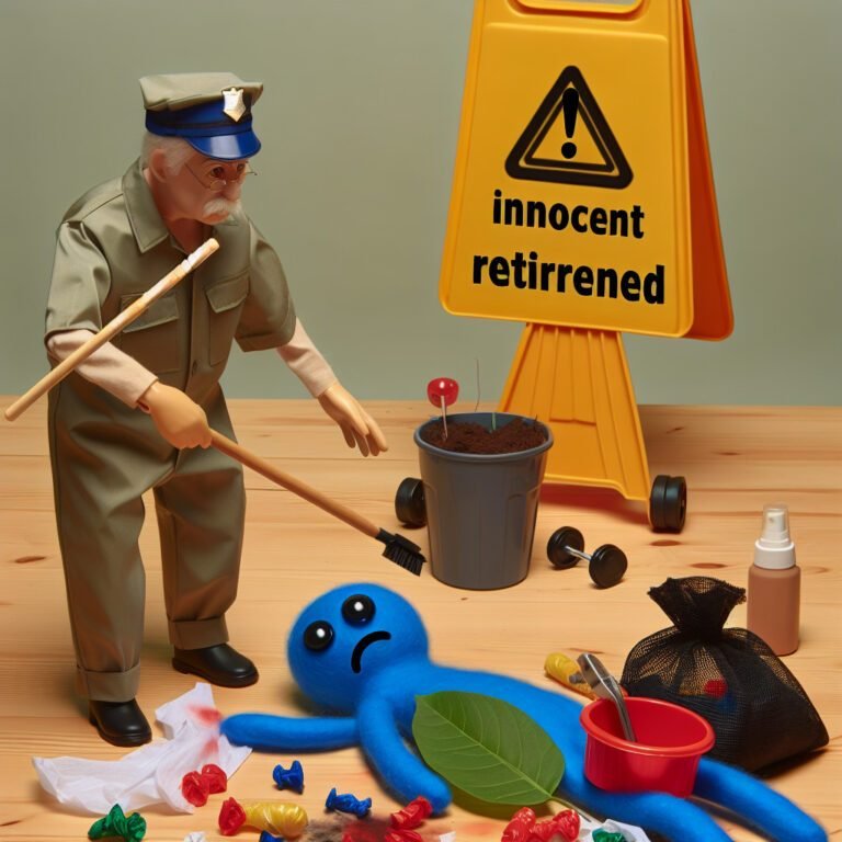 d’erreur lors d’une opération de nettoyage, le retraité innocentement pris pour cible