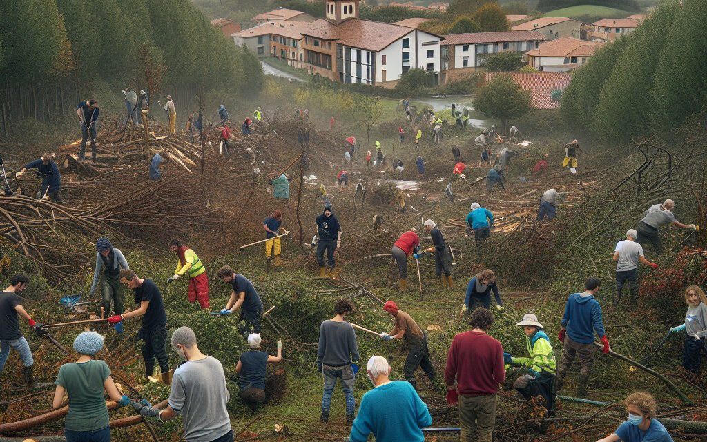 Des bénévoles se mobilisent pour restaurer l’arboretum de Roure après la tempête Des bénévoles se mobilisent pour restaurer l’arboretum de Roure après la tempête