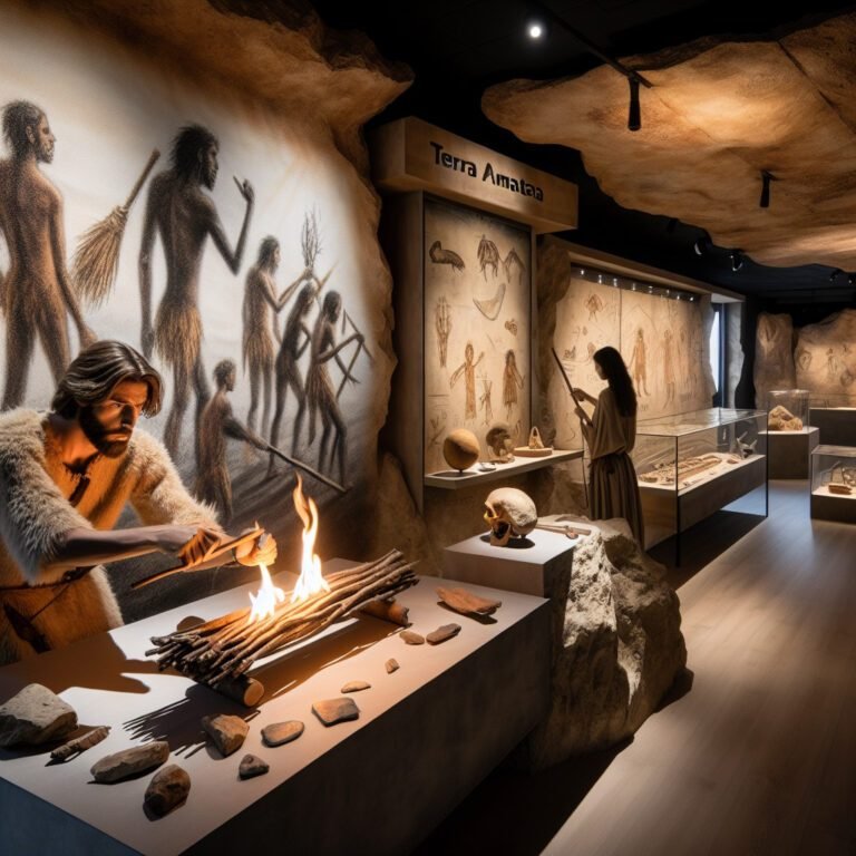 Exploration du feu à la préhistoire: Une expérience authentique au musée Terra Amata de Nice