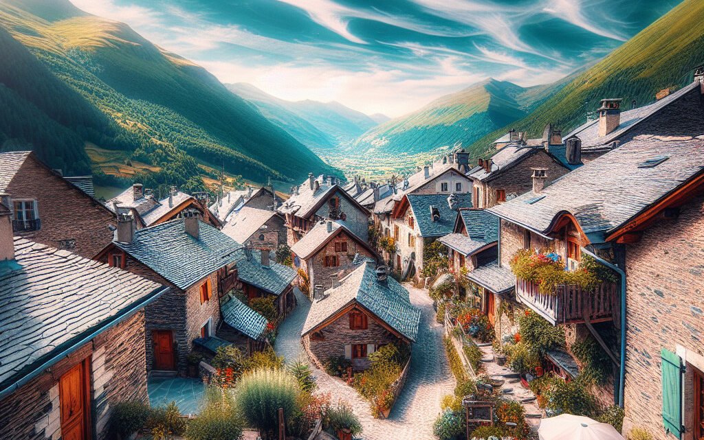 Exploration du hameau transfrontalier « la vallée étroite » de Névache entre la France et l’Italie Exploration du hameau transfrontalier « la vallée étroite » de Névache entre la France et l’Italie