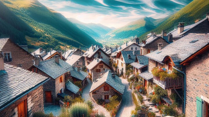 Exploration du hameau transfrontalier « la vallée étroite » de Névache entre la France et l’Italie