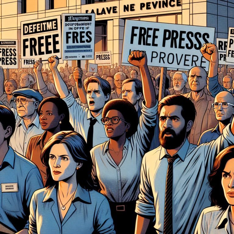 Grève à La Provence pour défendre la liberté de la presse