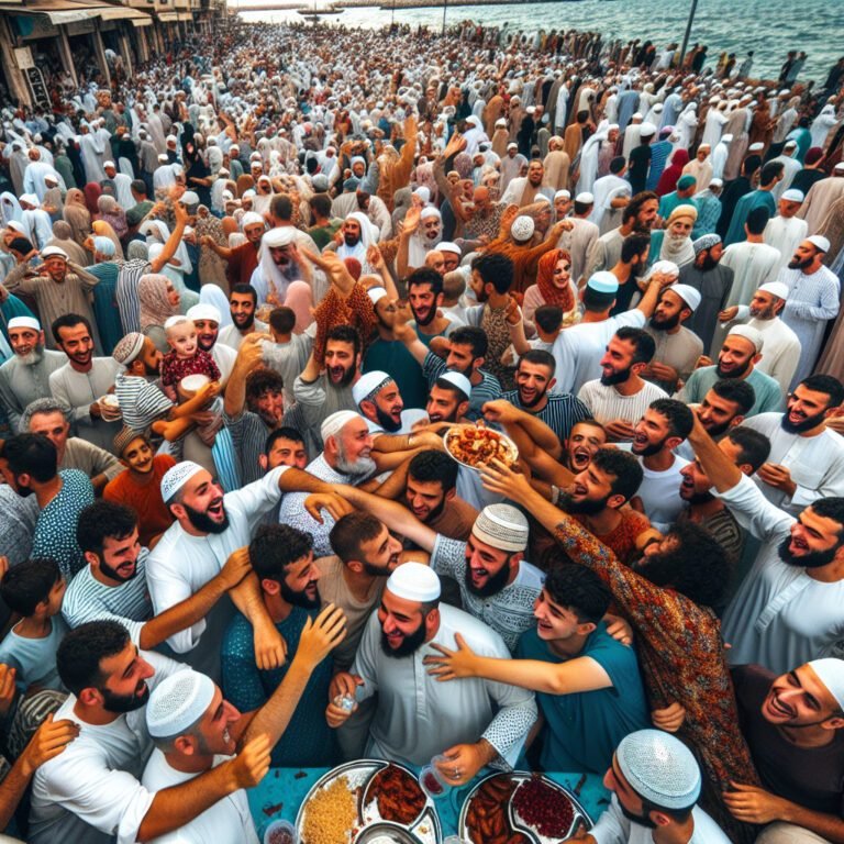 La célébration de l&rsquo;Aïd al-Fitr à Nice : la fin du ramadan célébrée par la communauté musulmane