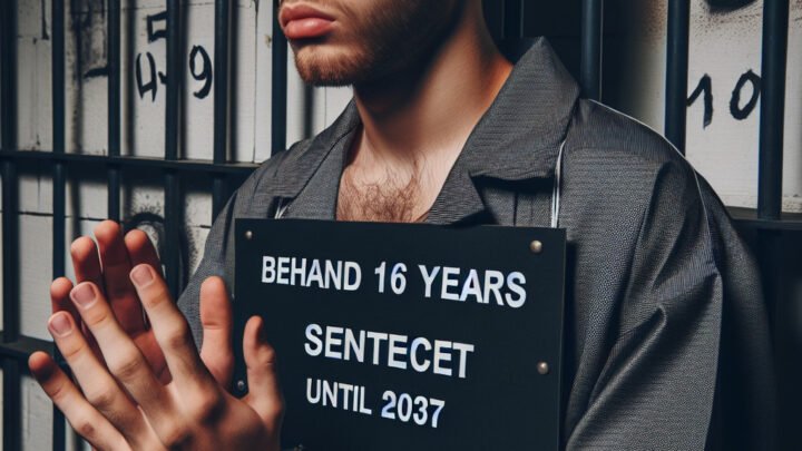 La sentence de 16 ans pour l’accusé : derrière les barreaux jusqu’en 2037