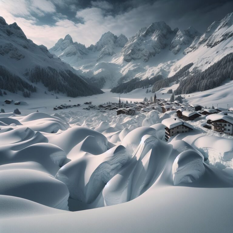 L’abondante chute de neige dans les Alpes du Sud : jusqu’à 40 cm en une nuit