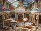 Le marché Forville de Cannes sous le chantier de rénovation