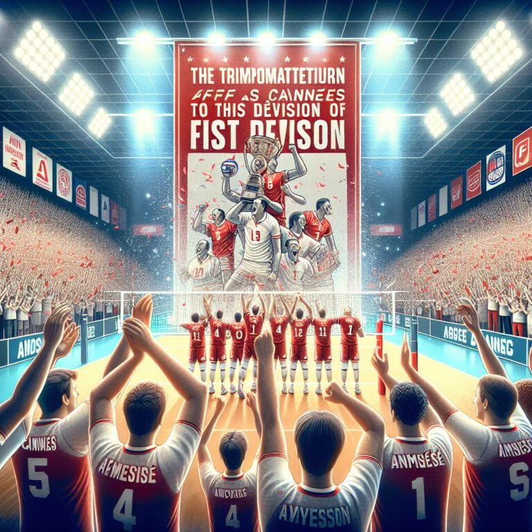 Le retour triomphant de l’AS Cannes en première division de volley