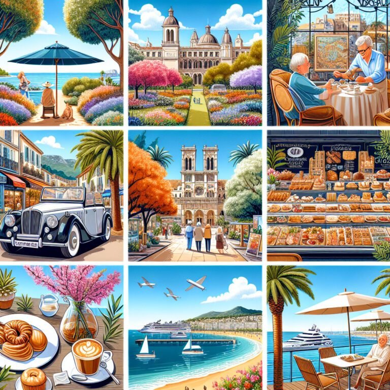 Les 8 lieux incontournables pour les seniors à Cannes